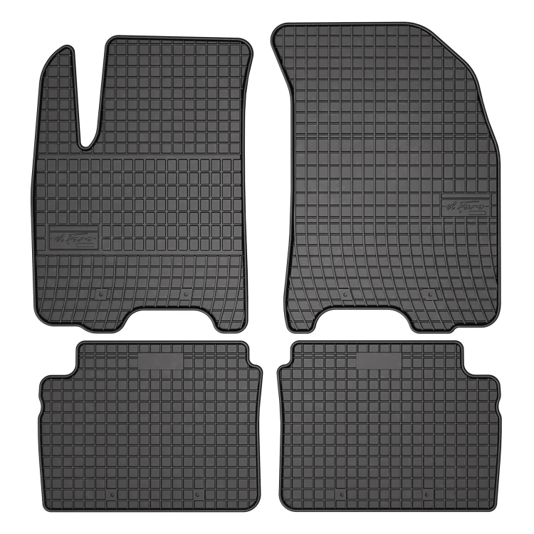 El Toro Gummifußmatten-Set für Chevrolet Kalos 2004-2007