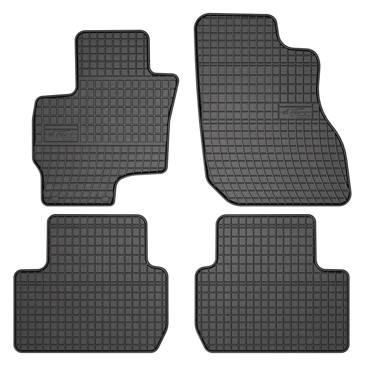 El Toro Gummifußmatten-Set für Mitsubishi Outlander PHEV Hybrid 2014-2021