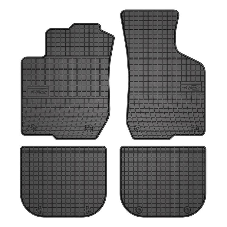 El Toro Gummifußmatten-Set für Audi A3 I 8L FL 2000-2003