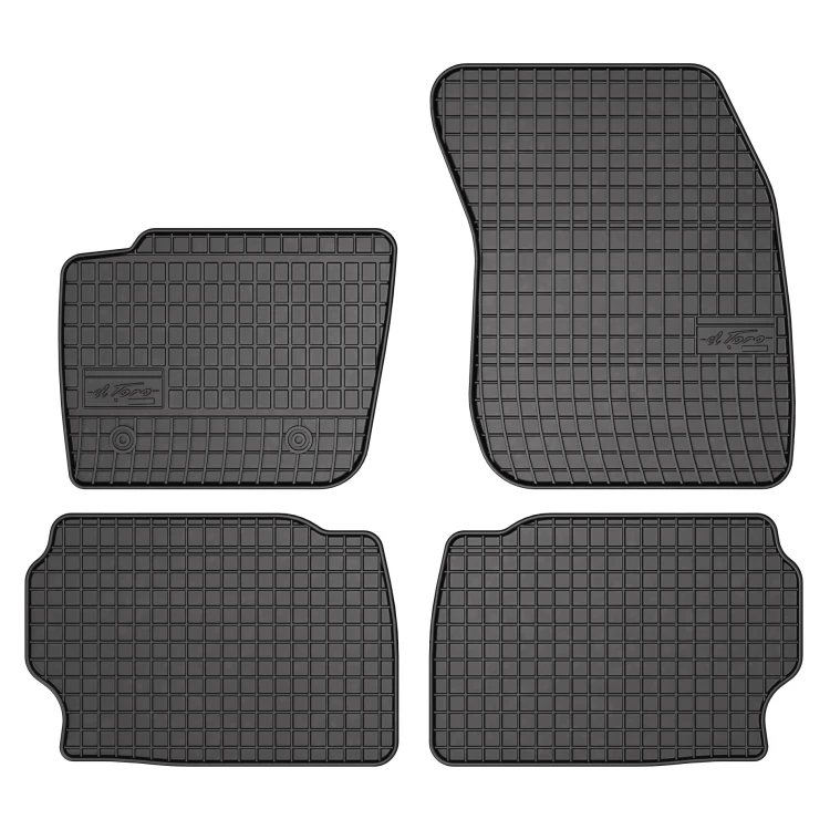 El Toro Gummifußmatten-Set für Ford Mondeo MK4 Facelift 2011--2014