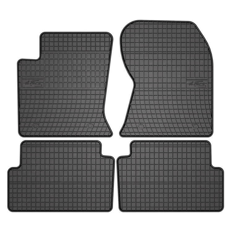 El Toro Gummifußmatten-Set für Ford Focus MK1 Facelift 2000-2004