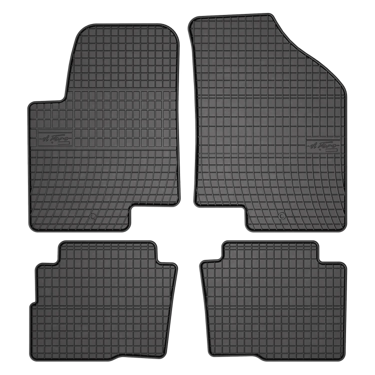 El Toro Gummifußmatten-Set für Kia Soul I Facelift 2011--2013