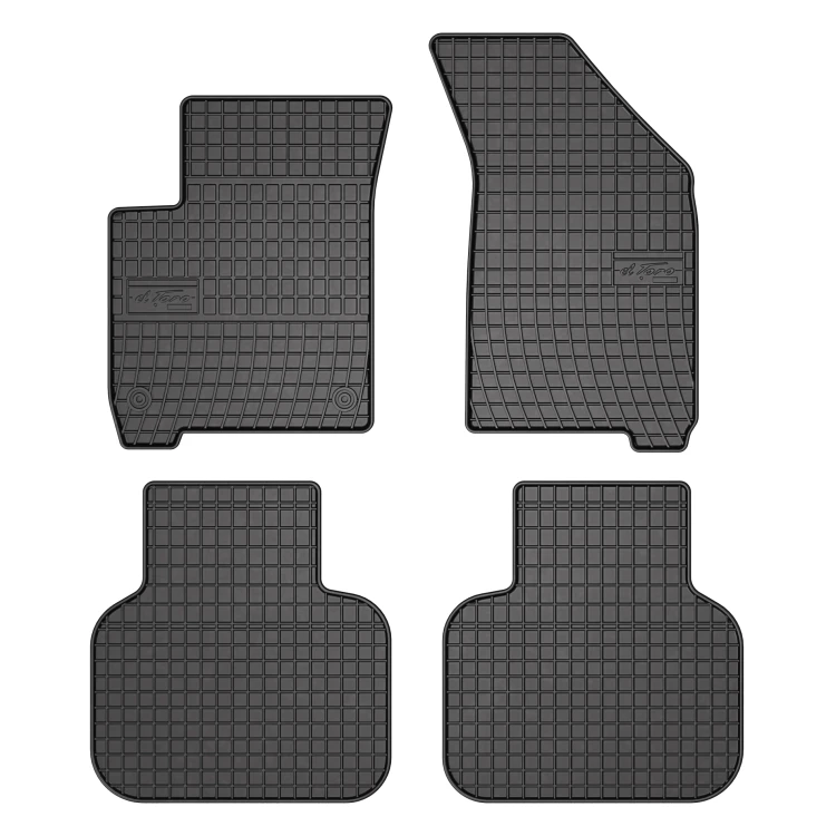 El Toro Gummifußmatten-Set für Dodge Journey I (7 Sitze) 2008-2020