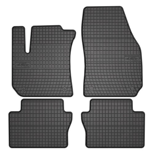 El Toro Gummifußmatten-Set für Opel Zafira II B (7 Sitze) 2005-2014
