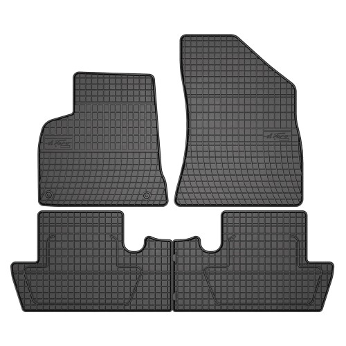 El Toro Gummifußmatten-Set für Peugeot 5008 vor Facelift (7 Sitze) 2009-2012