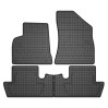 El Toro Gummifußmatten-Set für Peugeot 5008 vor Facelift (7 Sitze) 2009-2012