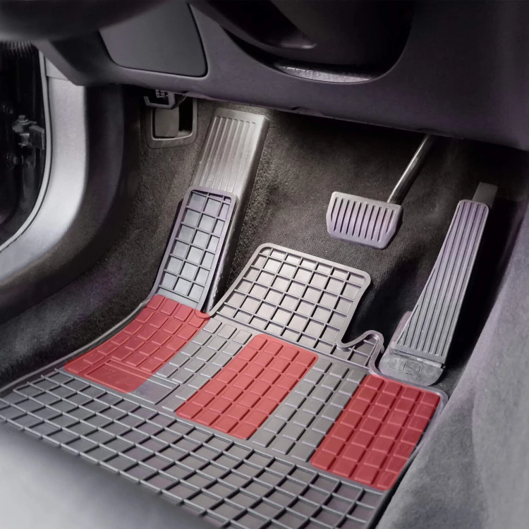 El Toro Gummifußmatten-Set für Seat Alhambra II (7 Sitze) 2010-2020 - Verstärkungen