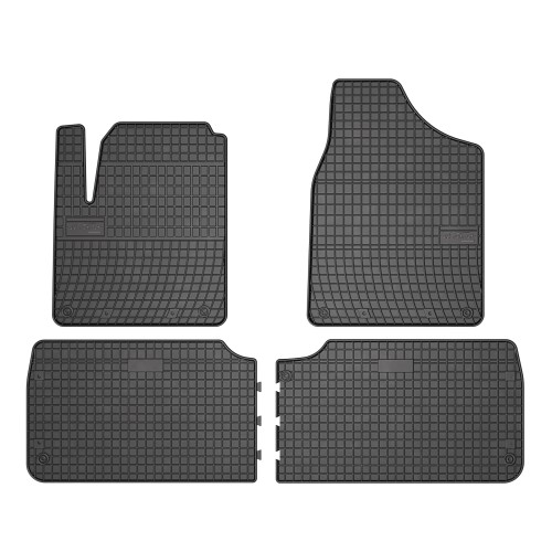 El Toro Gummifußmatten-Set für Seat Alhambra I (7 Sitze) 1996-2010
