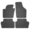 El Toro Gummifußmatten-Set für Volkswagen Sharan II (7 Sitze) 2010-2020