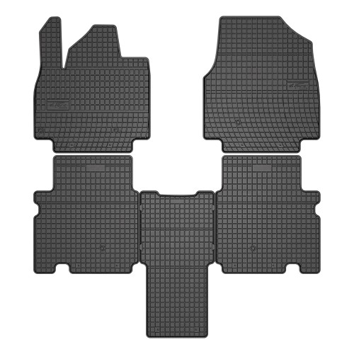 El Toro Gummifußmatten-Set für Kia EV9 (7 Sitze) 2023-