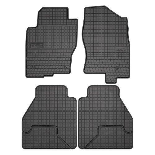 El Toro Gummifußmatten-Set für Nissan Navara III 2010-2014