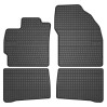 El Toro Gummifußmatten-Set für Toyota Prius III FL 2012-2015
