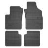 El Toro Gummifußmatten-Set für Fiat 500 C (Cabrio) 2007-