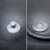 Velours-Fußmatten-Set für Renault Megane I 1995-2002 - Befestigung