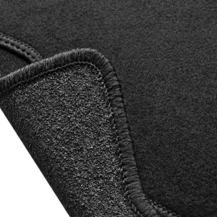 Velours-Fußmatten-Set für Volkswagen Touran II (7 Sitze) 2015- - Unterseite