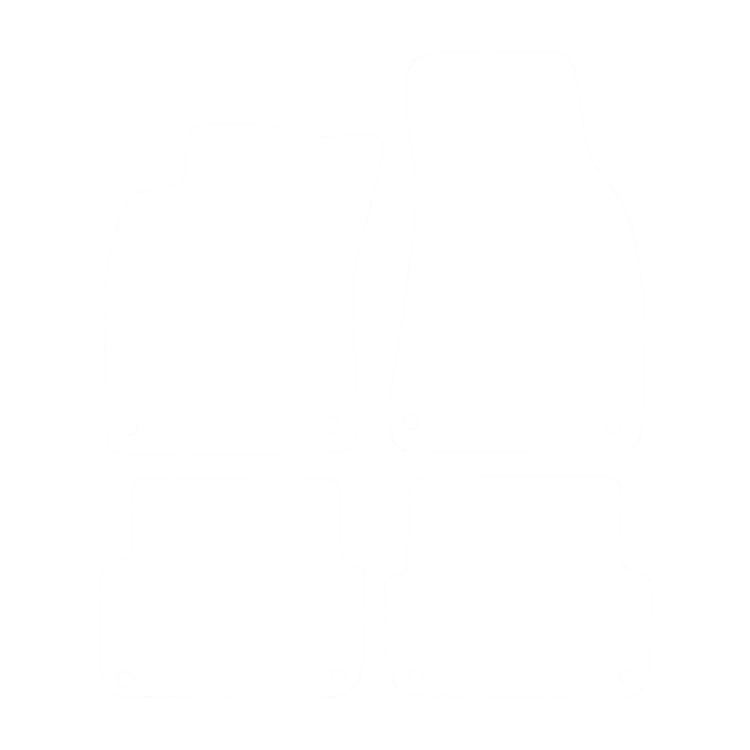 EVA-Fahrermatte für Audi A6 III C6 2004-2008 - Umriss