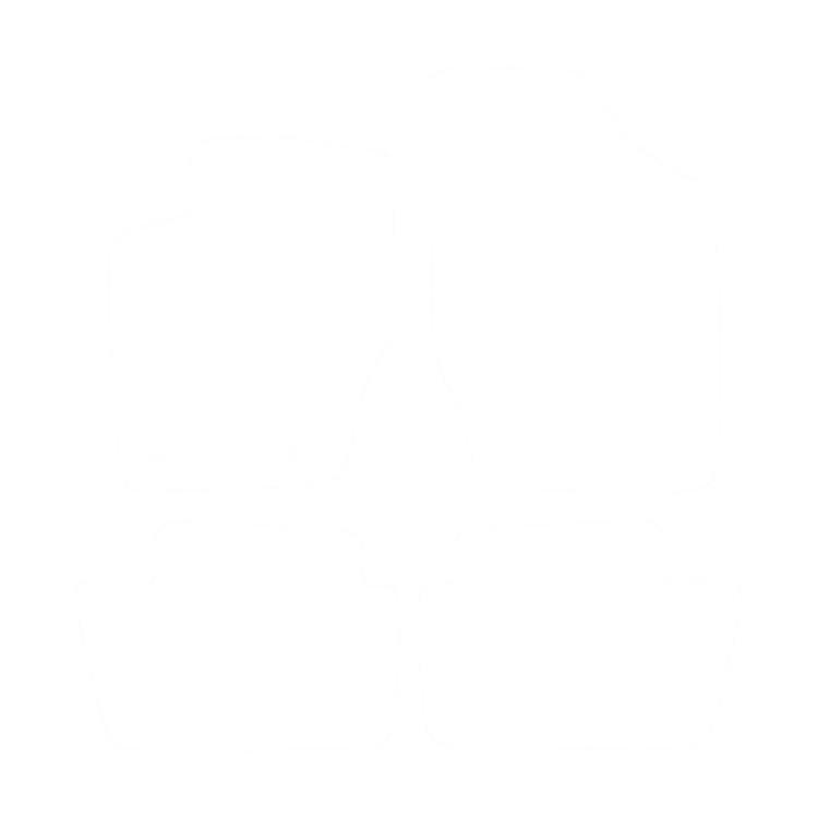 EVA-Fahrermatte für Citroen C4 I 2004-2010 - Umriss