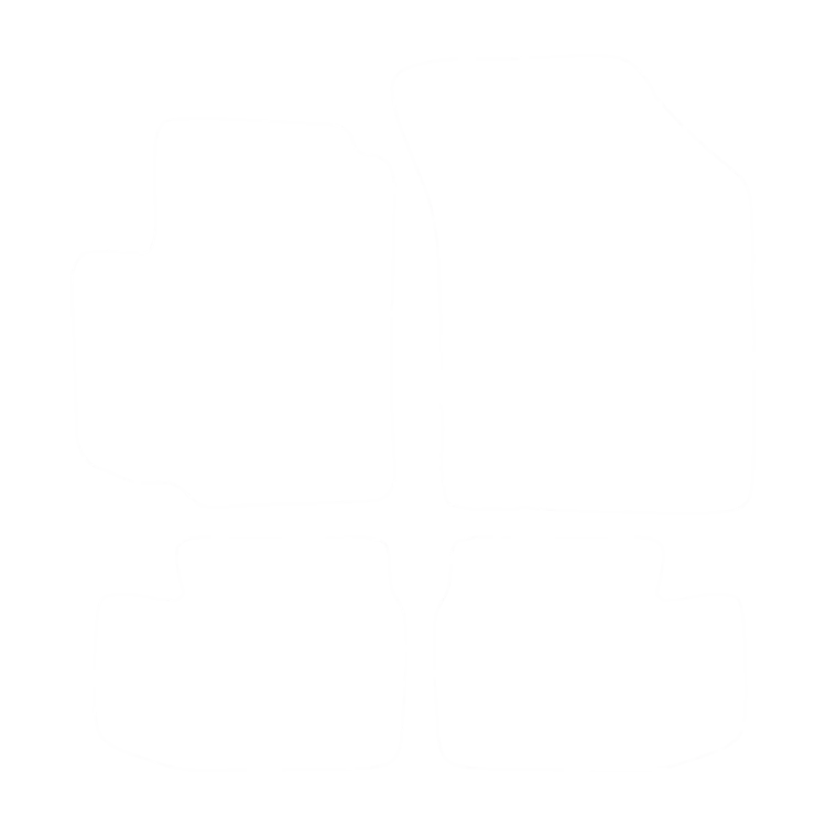 EVA-Fahrermatte für Fiat Sedici 2005-2014 - Umriss