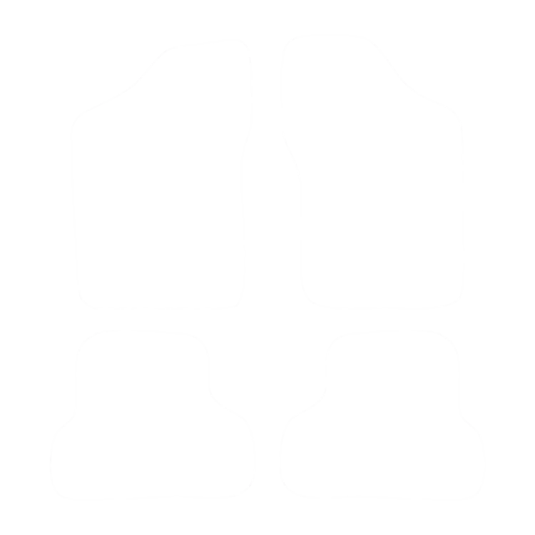 EVA-Fahrermatte für Fiat Cinquecento 1991-1998 - Umriss
