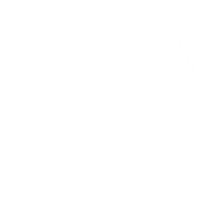EVA-Fahrermatte für Ford Transit Connect (2 Sitze) 2003-2013 - Umriss