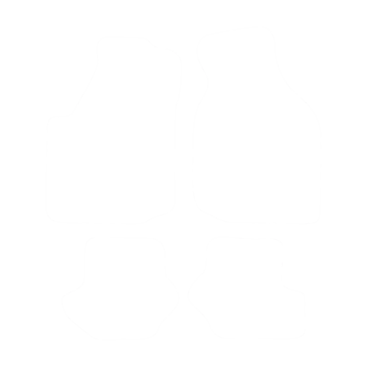 EVA-Fahrermatte für Ford Fiesta MK3 1989-1996 - Umriss