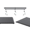 EVA-Fahrermatte für BMW X7 G07 (7 Sitze) 2019- - Absatzschoner
