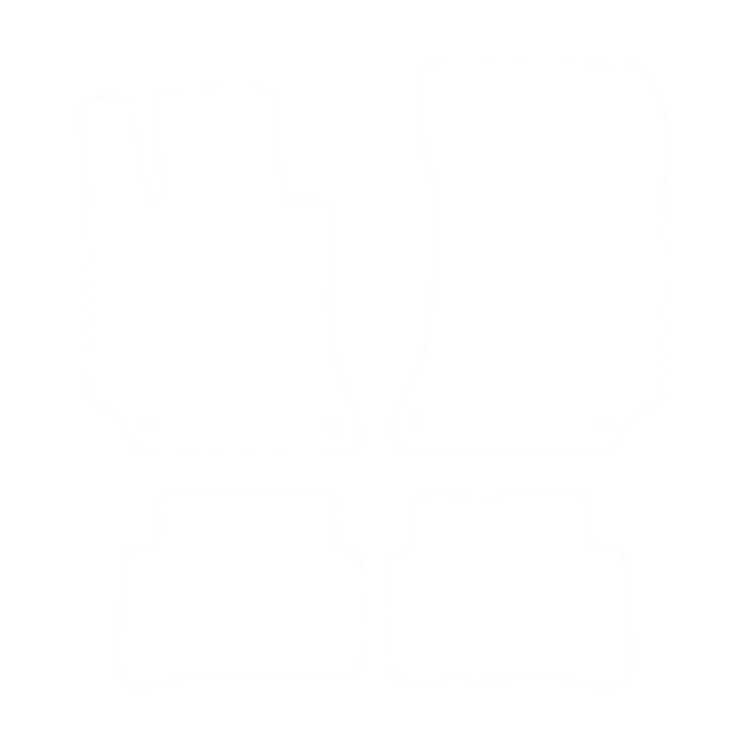 EVA-Fahrermatte für Mercedes E-Klasse W212 4-matic 2009-2016 - Umriss