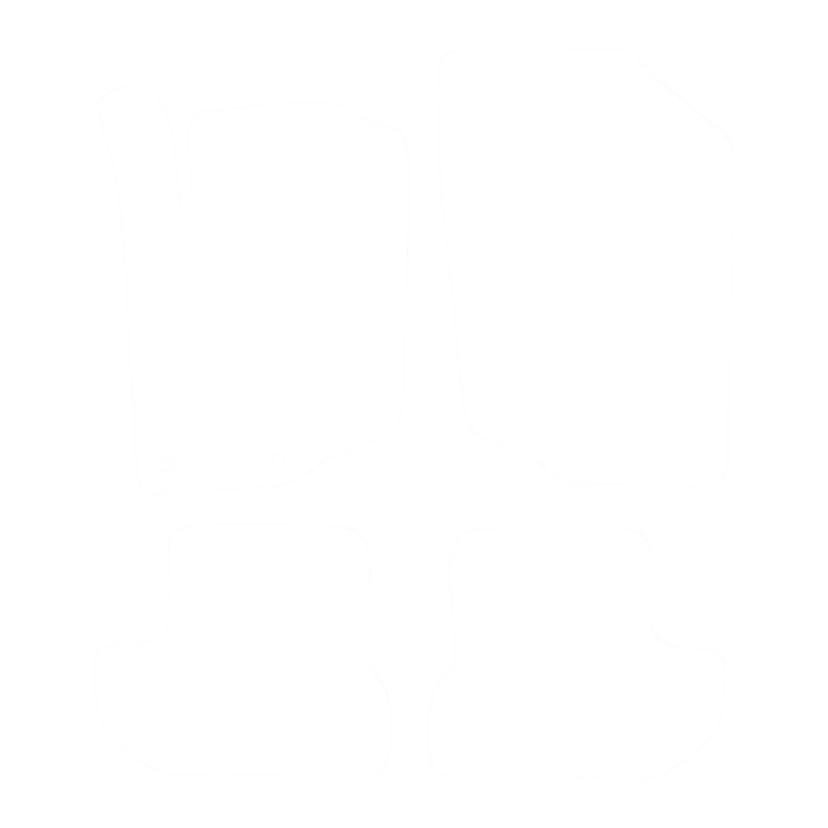 EVA-Fahrermatte für Peugeot 207 CC 2007-2012 - Umriss