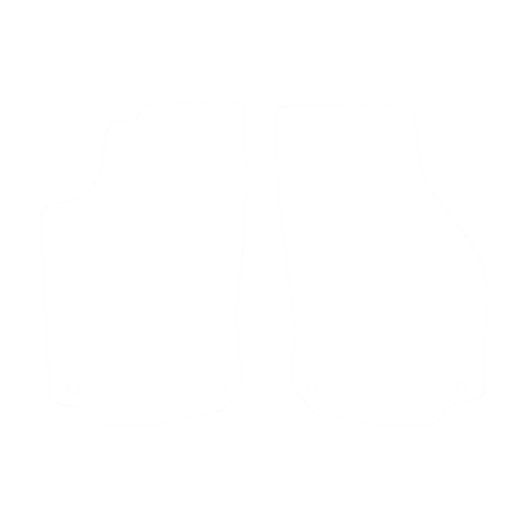 EVA-Fahrermatte für Opel Combo C (2 Sitze) 2001-2011- - Umriss