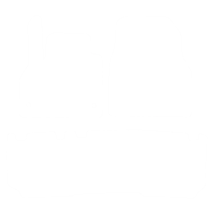 EVA-Fahrermatte für Renault Kangoo II (5 Sitze) 2008-2021 - Umriss