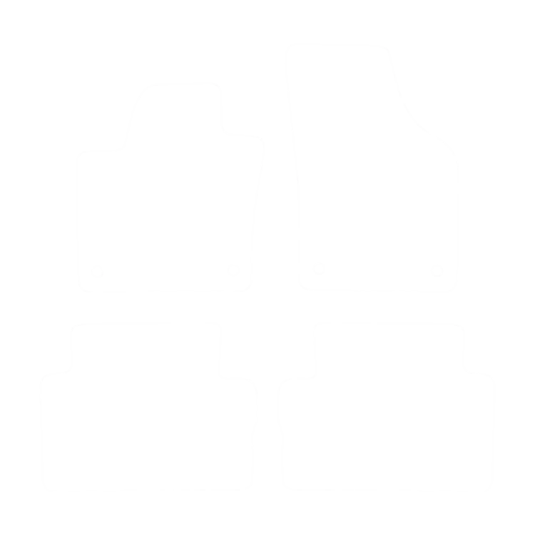 EVA-Fahrermatte für Volkswagen Sharan II (5 Sitze) 2010-2020 - Umriss