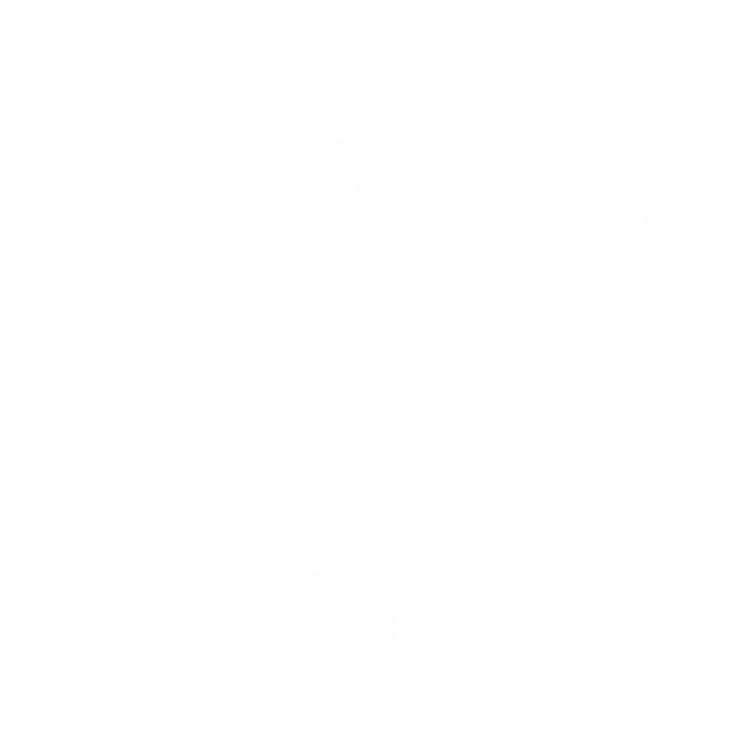 EVA-Fahrermatte für Volvo S40 II 2004-2012 - Umriss