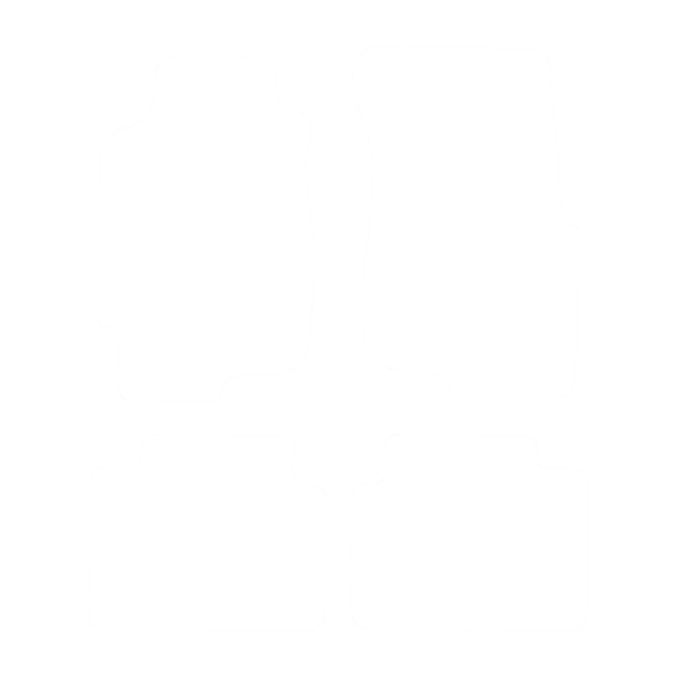 EVA-Fußmatten vorne für Honda Civic V (4 Türen) 1991-1996 - Umriss