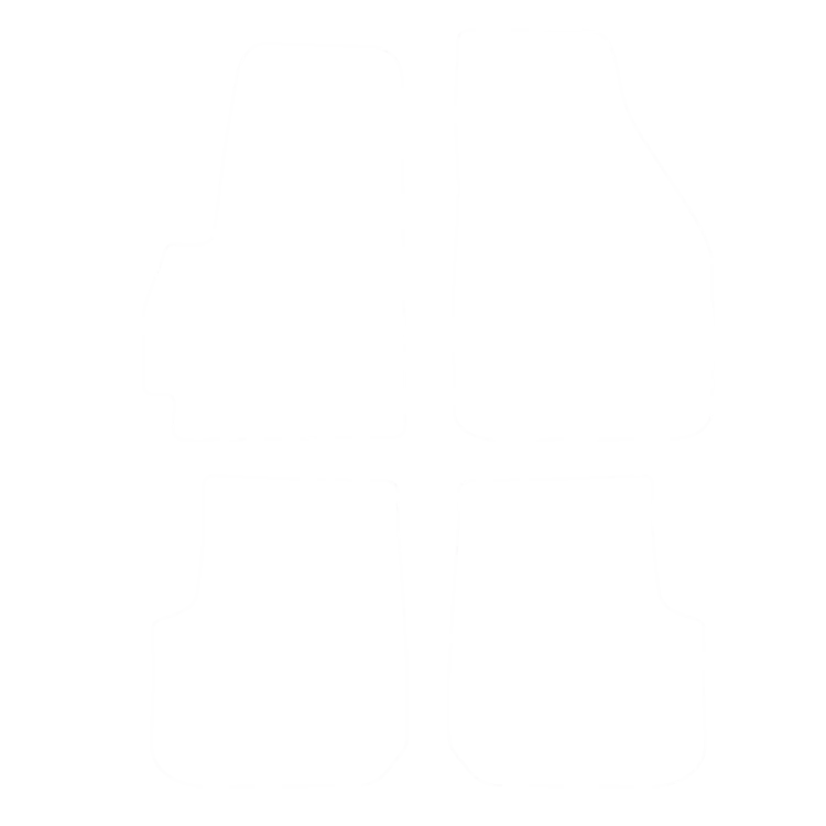 EVA-Fußmatten vorne für Hyundai Atos 1998-2002 - Umriss