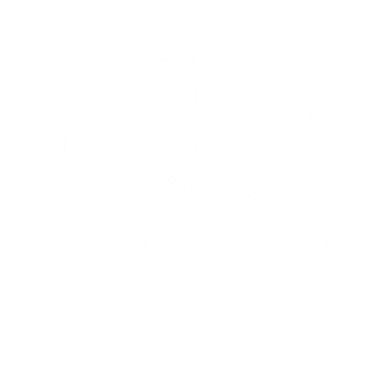 EVA-Fußmatten vorne für Kia Carens IV (5 Sitze) 2013-2019 - Umriss