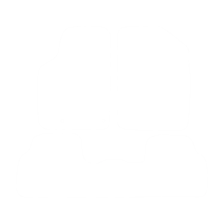 EVA-Fußmatten vorne für Citroen Berlingo I (5 Sitze) 1998-2007 - Umriss