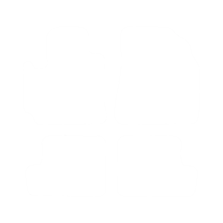 EVA-Fußmatten vorne für Toyota RAV4 II (3/5 Türen) 2003-2006 - Umriss