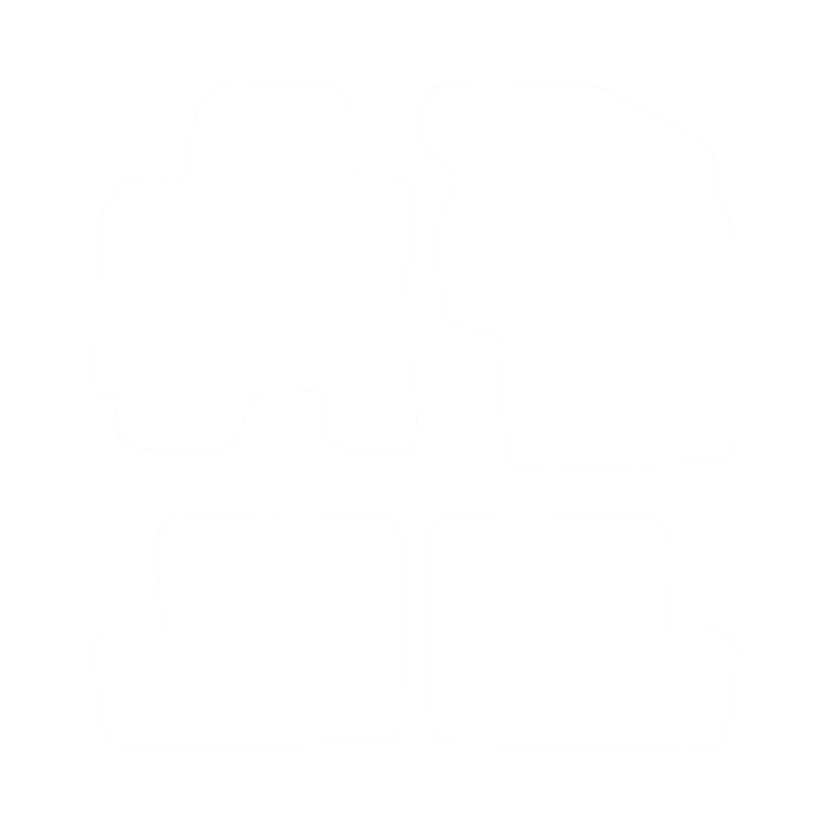 EVA-Fußmatten vorne für Toyota RAV4 II 2000-2003 (5 Türen) 2000-2003 - Umriss