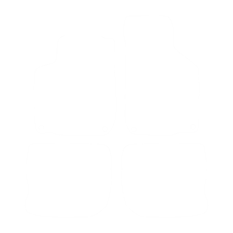 EVA-Fußmatten vorne für Volkswagen Golf IV 1997-2005 - Umriss