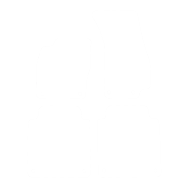 EVA-Fußmatten-Set für Audi A8 D5 Langversion 2018- - Umriss