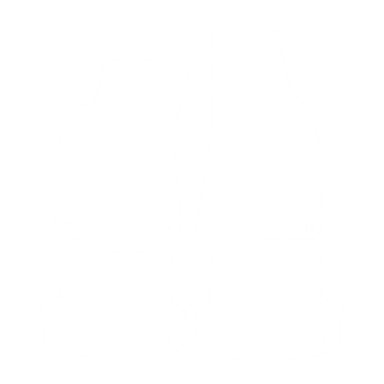 EVA-Fußmatten-Set für Audi A4 II B6 Cabrio 2002-2006 - Umriss