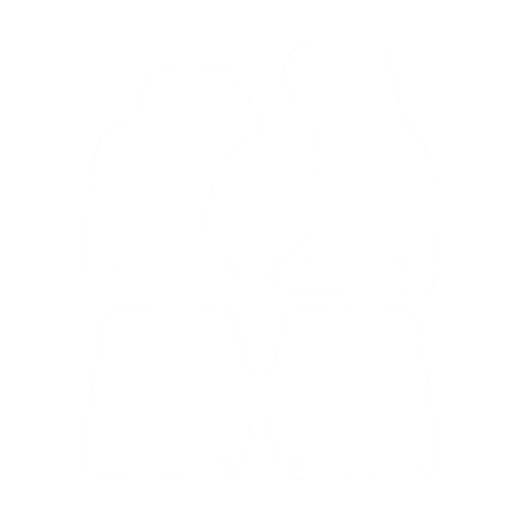 EVA-Fußmatten-Set für Audi S6 II C5 1997-2004 - Umriss