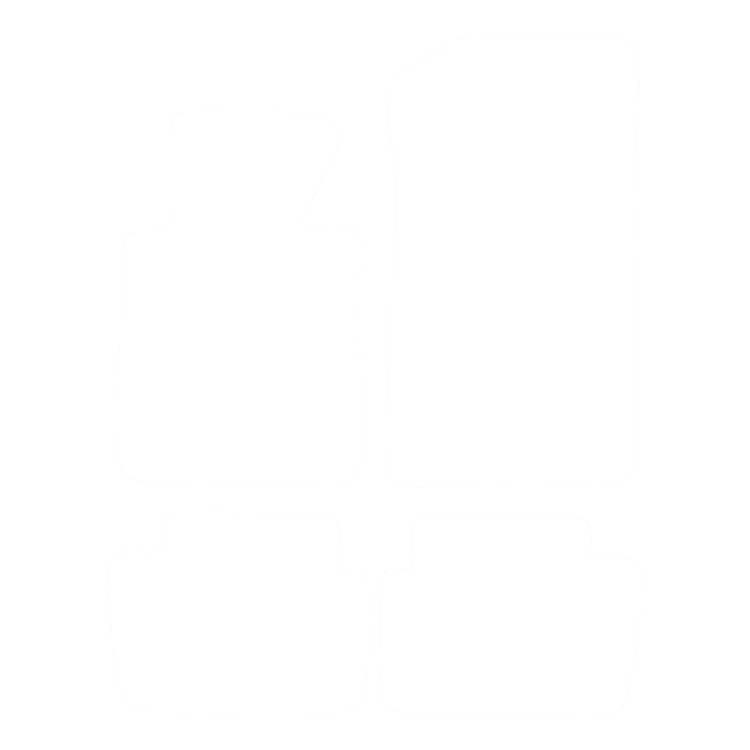 EVA-Fußmatten-Set für BMW 3er E46 Limousine/Touring/Coupe/Compact 1998-2004 - Umriss