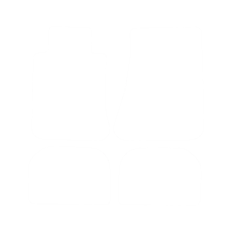 EVA-Fußmatten-Set für BMW 7er E38 1994-2001 - Umriss