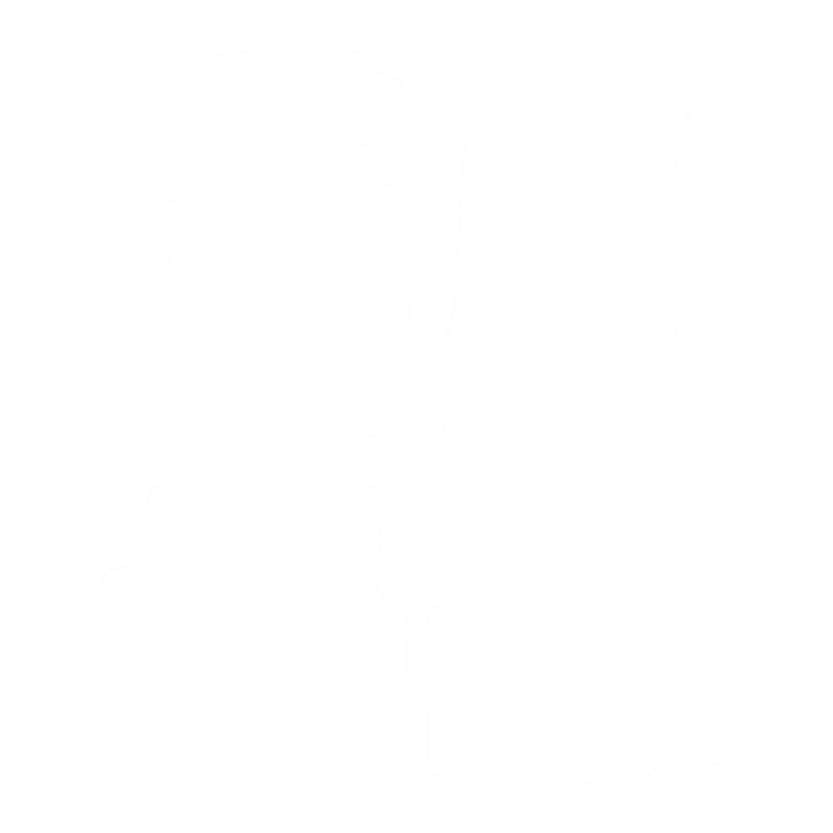EVA-Fußmatten-Set für BMW 3er E36 Cabrio 1990-1999 - Umriss