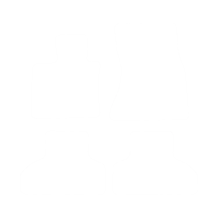 EVA-Fußmatten-Set für BMW X5 F15 (5 Sitze) 2013-2018 - Umriss