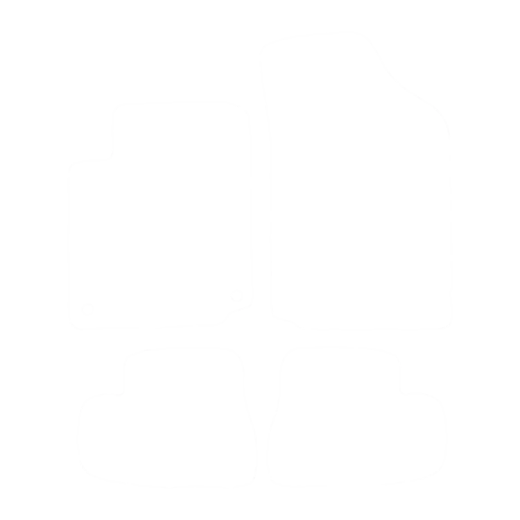 EVA-Fußmatten-Set für Citroen C3 I 2002-2009 - Umriss