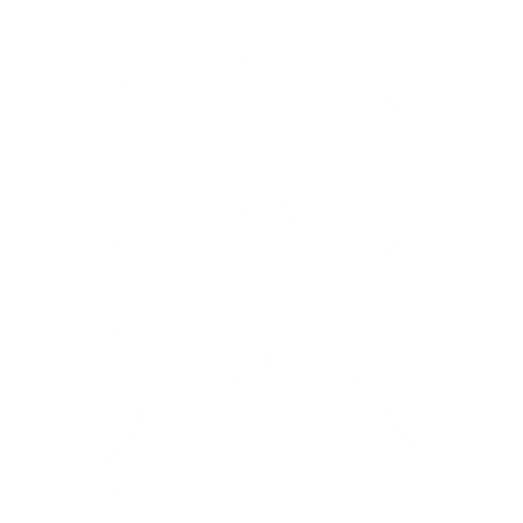EVA-Fußmatten-Set für Dodge Durango 1997-2003 - Umriss