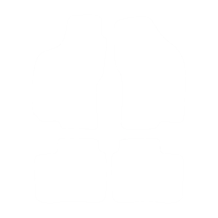 EVA-Fußmatten-Set für Fiat Bravo I 1995-2001 - Umriss