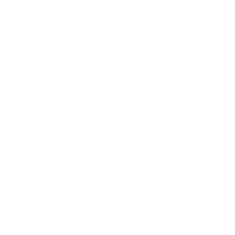 EVA-Fußmatten-Set für Ford Focus MK1 1996-2000 - Umriss